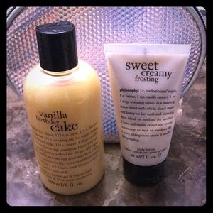 Philosophy’s Shower Gel and Body Lotion